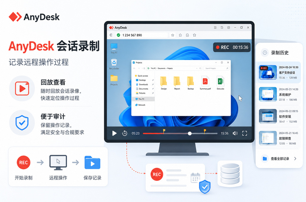 AnyDesk怎么设置固定密码?超详细图文教程与常见问题解答