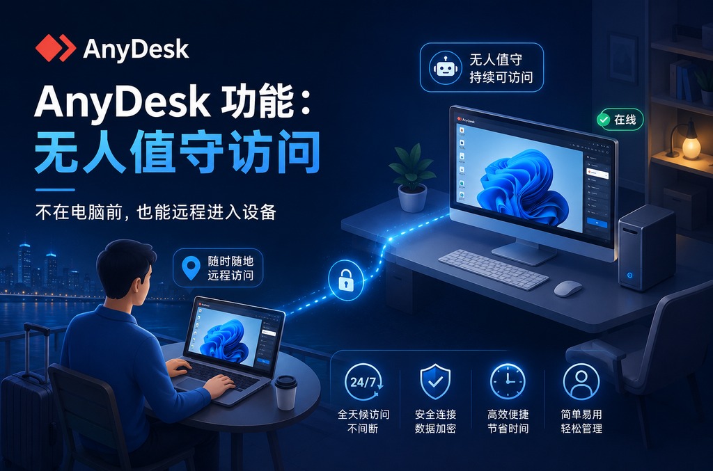 AnyDesk收藏夹怎么用?完整教程:轻松管理你的远程连接